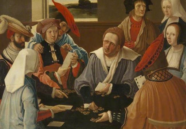 van Leyden, Lucas, c.1494-1533; The Card Players